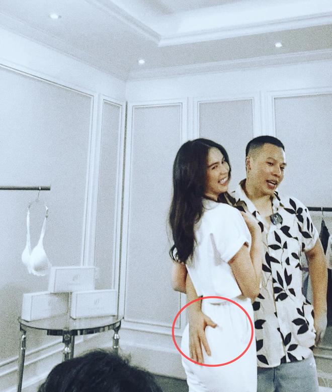 Vũ Khắc Tiệp tác động vật lý lên vòng 3 của Ngọc Trinh-2