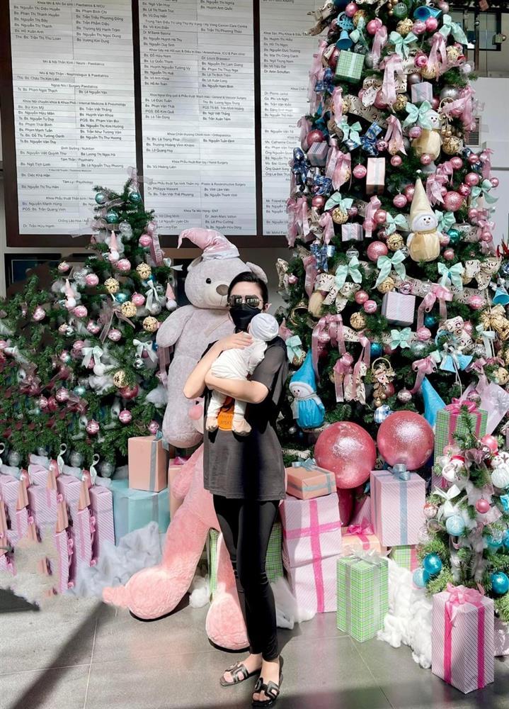 Bảo Thy lần đầu chụp cận body sau sinh, chồng đại gia làm phó nháy-2