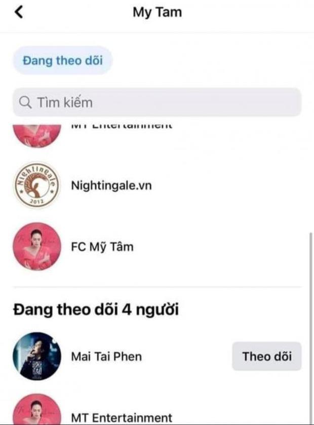 Tóm gọn Mỹ Tâm nhập trend chỉ follow mình anh nhưng xóa nhanh như chớp-1