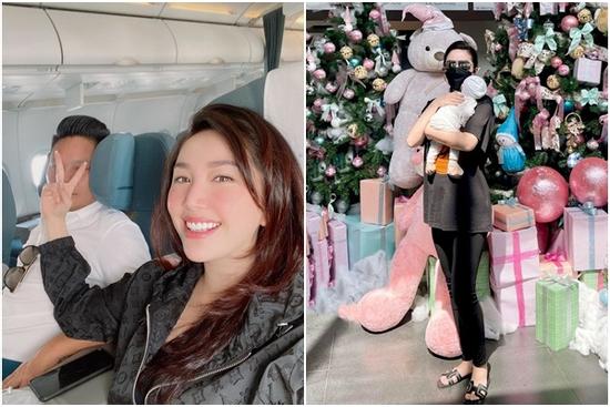 Bảo Thy lần đầu chụp cận body sau sinh, chồng đại gia làm 'phó nháy'