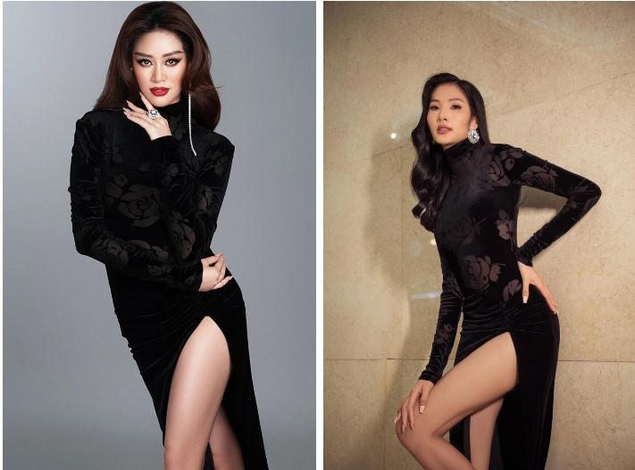 Cùng 1 chiếc váy mà Khánh Vân thua Hoàng Thùy tới 2 lần-6