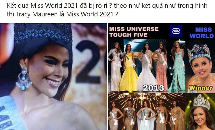 Lộ kết quả Miss World 2021: Đăng quang không phải Đỗ Thị Hà?-1