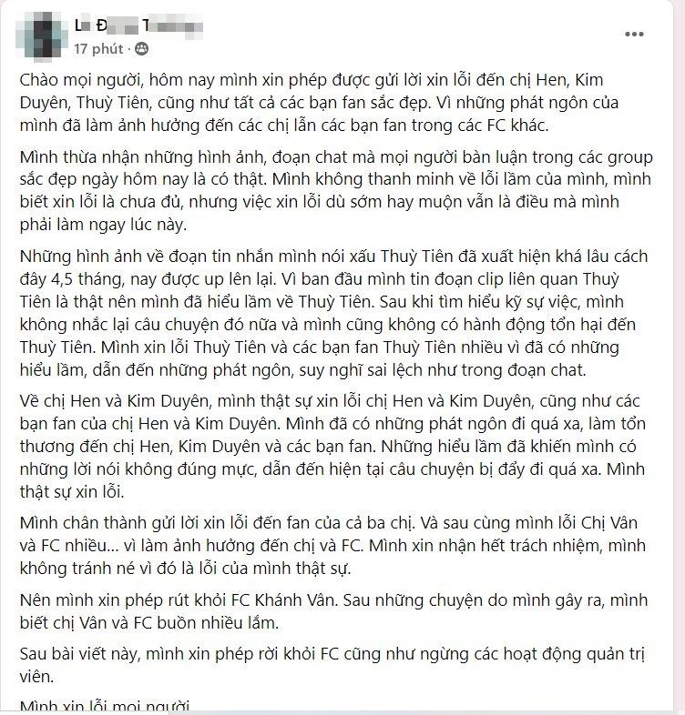 Khánh Vân nói gì khi trưởng FC xóc xiểm Thùy Tiên, HHen Niê?-7