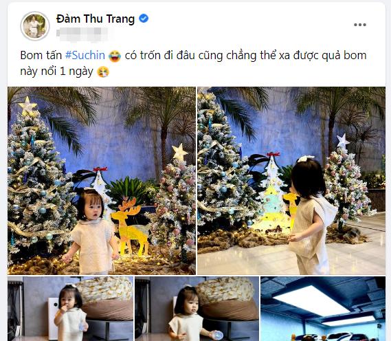 Ái nữ Cường Đô La chụp hình Noel, background toàn siêu xe gây sốt-1