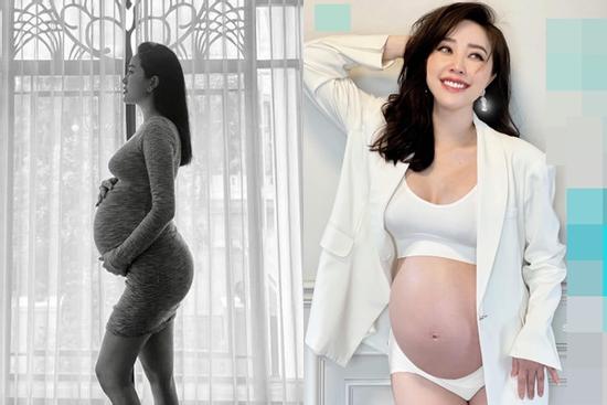 Ảnh bầu vượt mặt 'full không che' của Bảo Thy