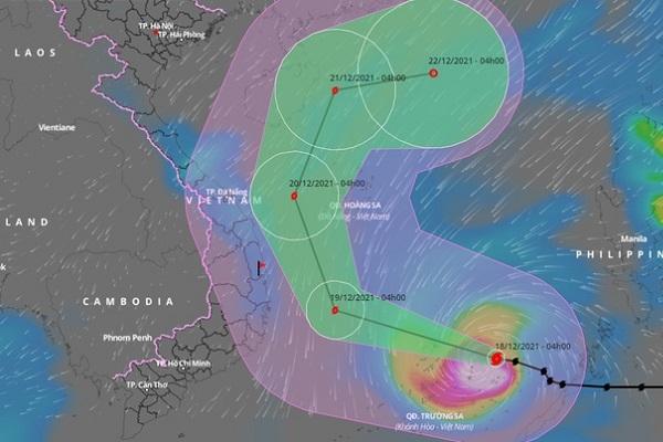 Tin mới nhất bão số 9-1