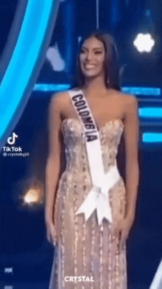 Á hậu 1 Miss Universe 2021 làm gì khi bị đối thủ giẫm váy?-2
