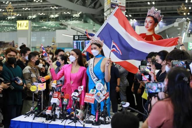 Hẩm hiu hoa hậu ngoại cỡ Thái Lan: Đi thi ngàn người tiễn, lúc về vài người đón-4