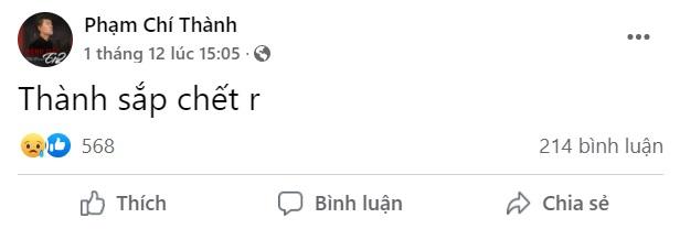 Phạm Chí Thành nhiều lần tự báo trước cái chết chính mình-3