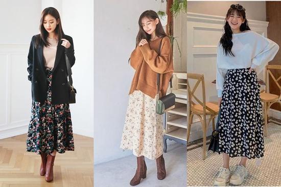 Diện chân váy hoa sành điệu từ văn phòng đến buổi hẹn hò 'crush'