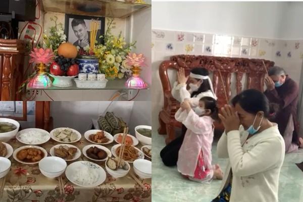 Vợ cũ và 2 con cúng giỗ đầu ca sĩ Vân Quang Long-9