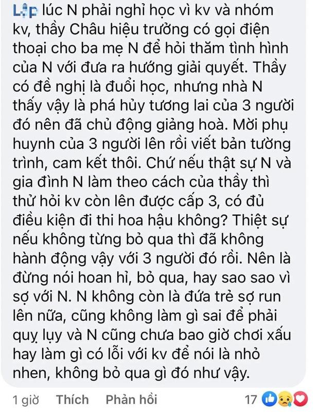 Hoa hậu K.V bị tố đánh bạn học phải nhập viện 3 ngày-3