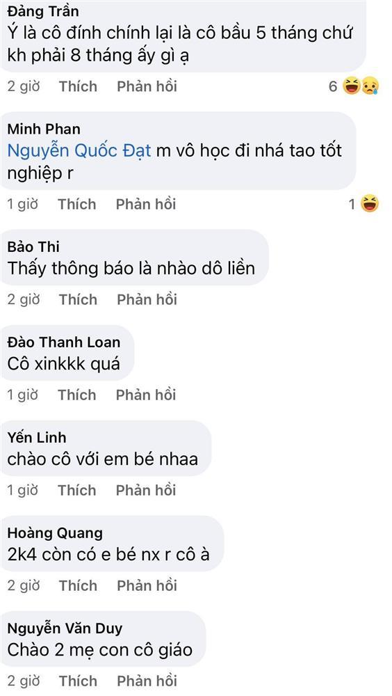 Cô giáo Minh Thu livestream giải thích chuyện cái bụng to-4