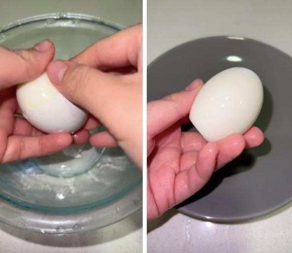 Thí nghiệm luộc trứng bằng nồi chiên không dầu hút triệu người theo dõi-3
