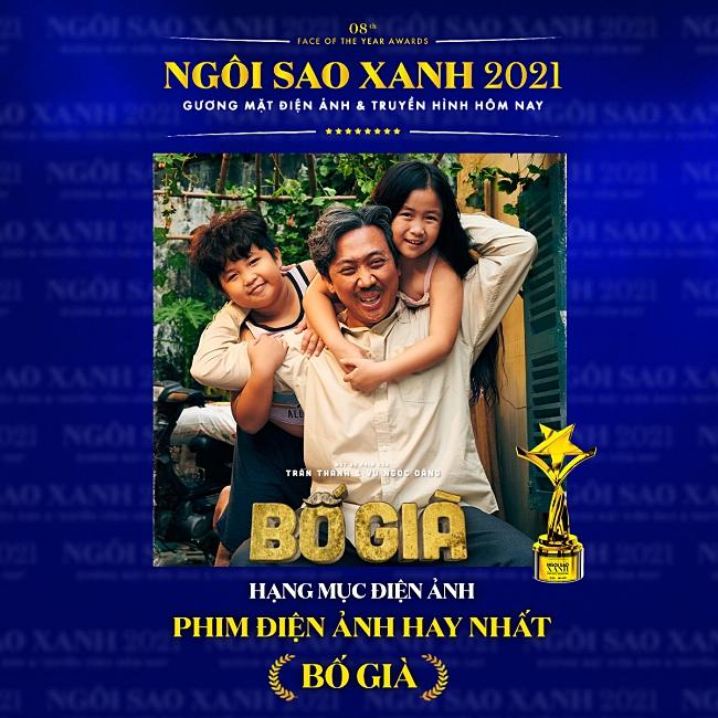 Bố Già nhận 5 giải Ngôi Sao Xanh, Trấn Thành: Người tử tế làm phim tử tế-5