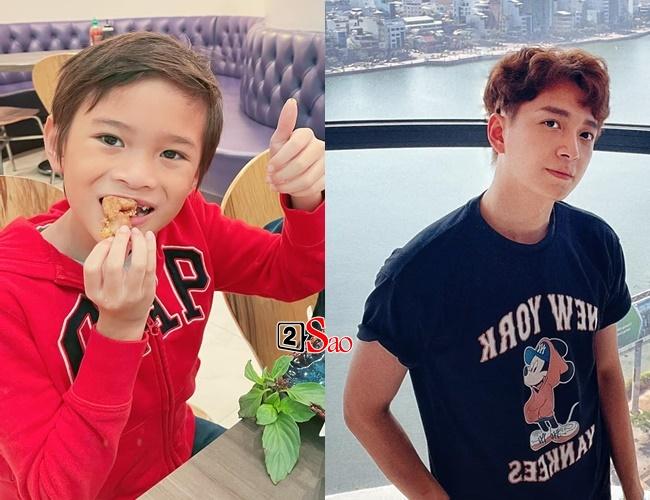 Con trai Ngô Kiến Huy tròn 10 tuổi, ngày càng giống bố-2