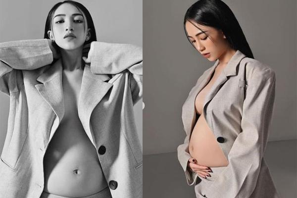 Ngoại hình đổi khác con gái Minh Nhựa mang thai lần 2 tuổi 22-6