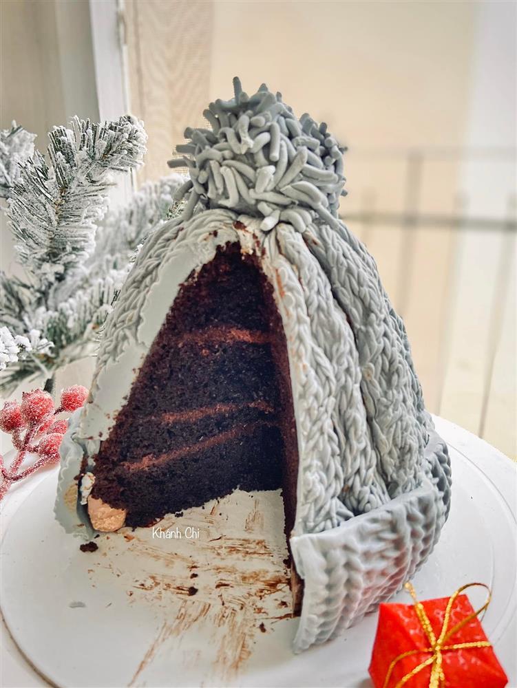 9x xinh đẹp khoe bánh Giáng sinh độc đáo, nhìn không nỡ ăn-4