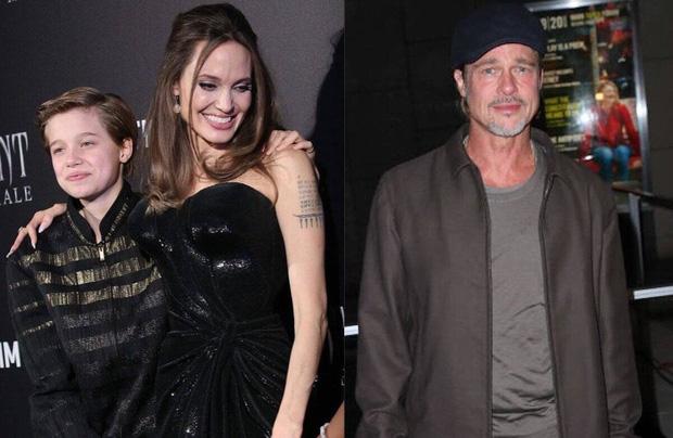 Con gái Angelina Jolie đang khủng hoảng vì cha đẻ Brad Pitt?-1