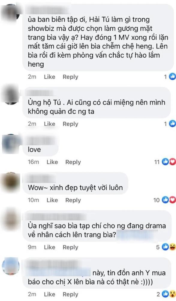 Netizen phản đối Hải Tú lên bìa tạp chí trước tin đồn mua trang-4