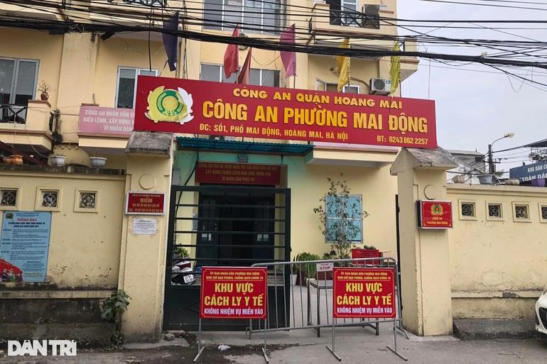 Hà Nội: Tạm phong tỏa trụ sở công an 1 phường vì có 4 F0-1