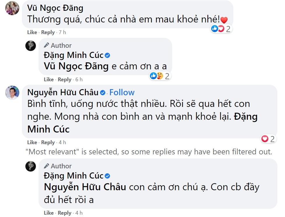 Cả nhà Minh Cúc Hương Vị Tình Thân 5 người cùng là F0 Covid-19-4