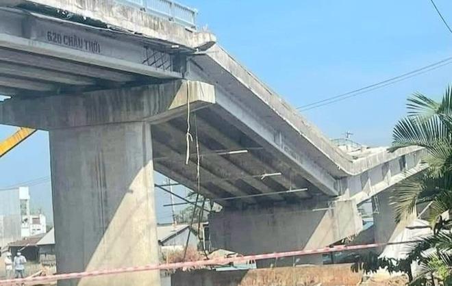 Cây cầu hơn 50 tỷ đồng bị sập khi sắp hoàn thành-1