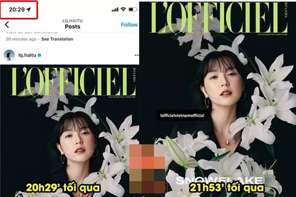 Sơn Tùng tự ý chỉnh ảnh tạp chí đăng Instagram dù điều đó cấm kỵ?-7