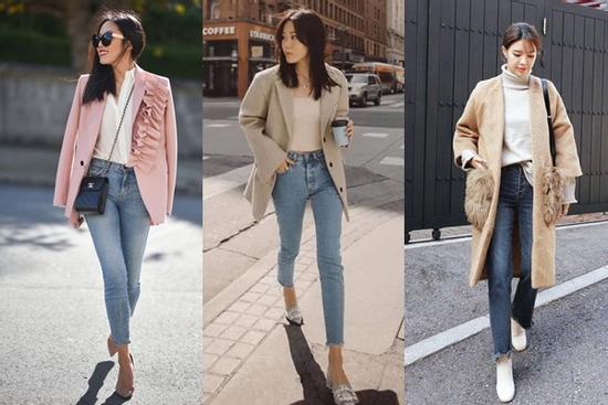 Phối đồ với quần jeans đi ăn cưới đơn giản mà đẹp hút hồn