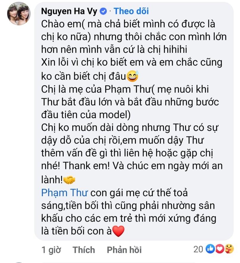 Mẹ nuôi nổi tiếng của Phạm Thư nắn gân Phạm Thùy Linh-2