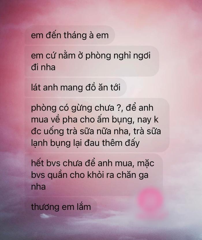 Thái độ bạn trai nhà người ta khi người yêu rụng dâu ai cũng ghen tỵ-1