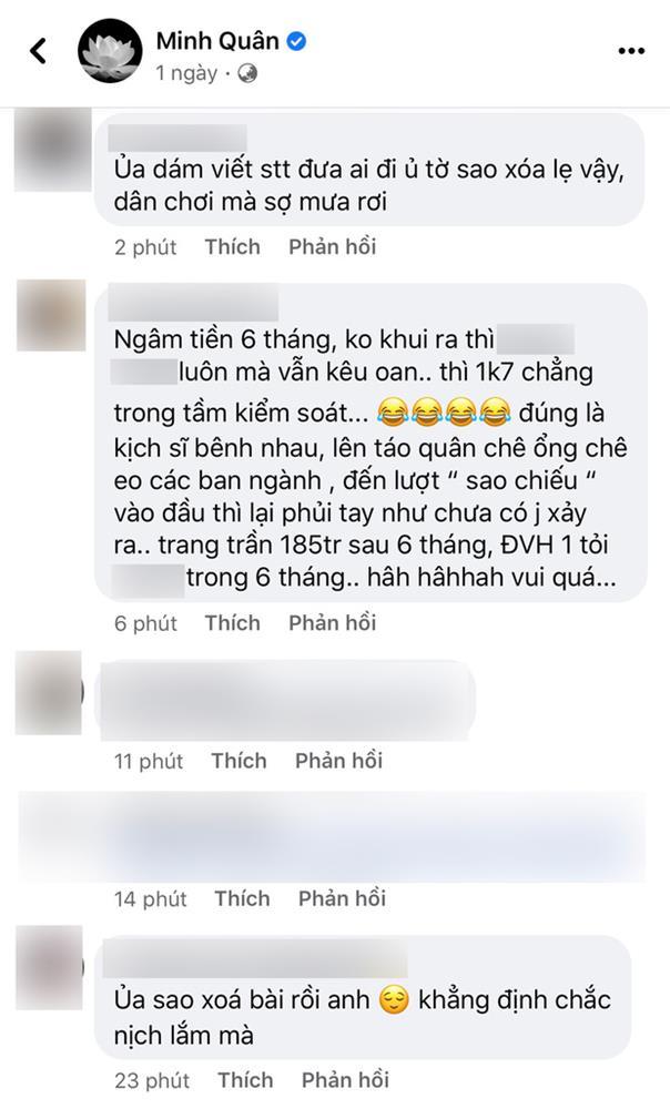 Minh Quân phải khóa bình luận Facebook vì bị dân mạng tra tấn-6