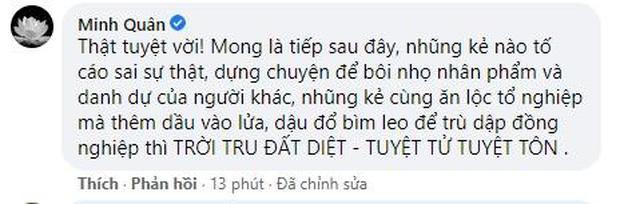 Minh Quân phải khóa bình luận Facebook vì bị dân mạng tra tấn-3