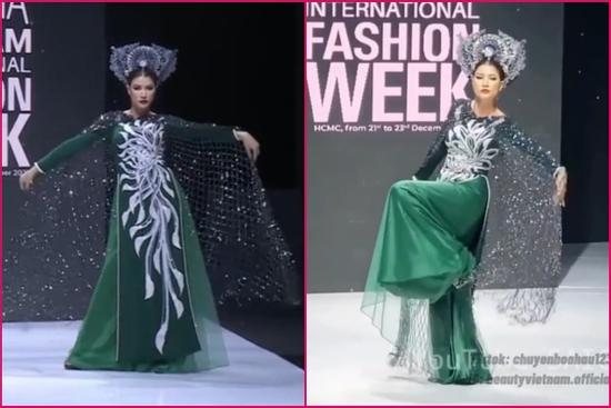 Trang Trần catwalk như gà mắc tóc, netizen chê: 'Bỏ nghề là đúng'