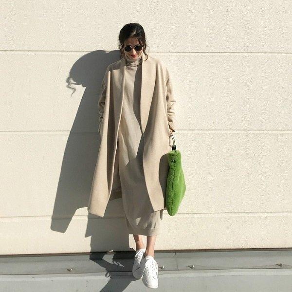 Tips phối đồ với váy suông mùa đông vừa ấm áp vừa trendy-9