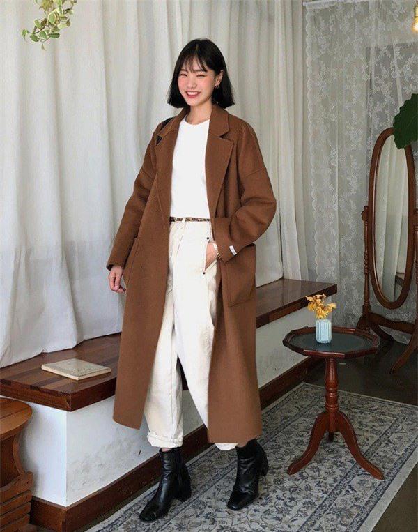 4 kiểu giày diện với áo khoác dáng dài cực tôn dáng-3