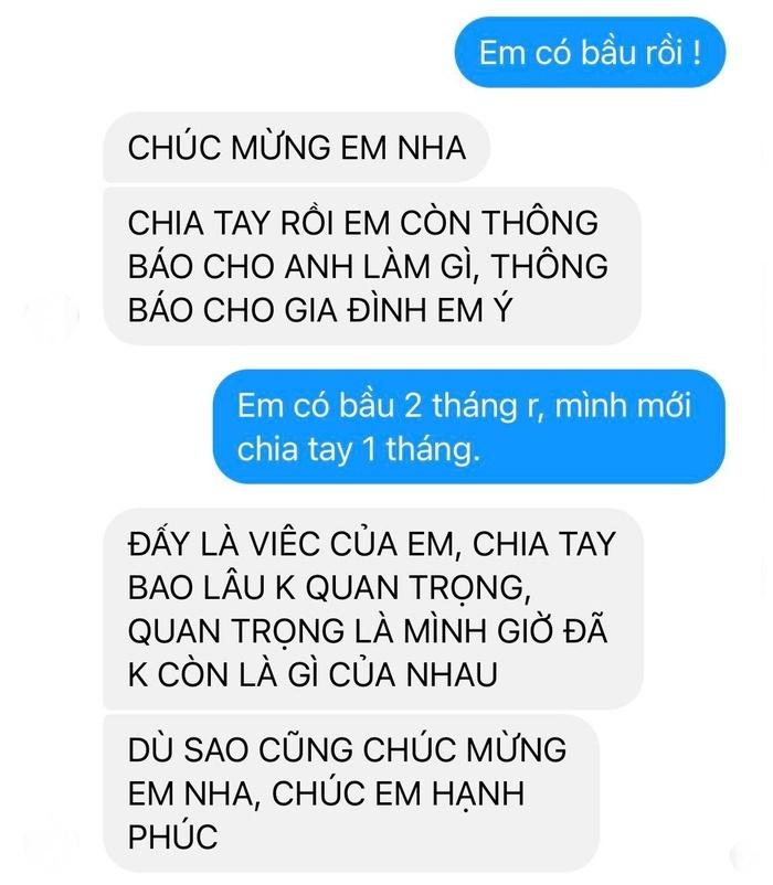 Chia tay mới biết có thai, cô gái chết sững vì lời chúc của kẻ bội bạc-2