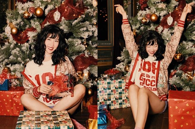 Sao Việt rộn ràng đón Noel: Gia đình Vy Oanh chiếm spotlight-12