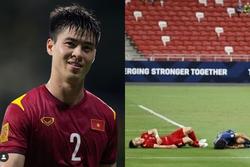 Duy Mạnh báo tin buồn trước trận lượt về gặp lại Thái Lan