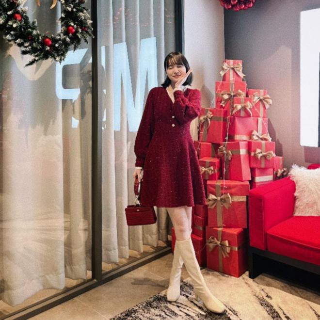 Hải Tú lộ vòng 2 lùm xùm giống như mới sinh chưa lâu-1