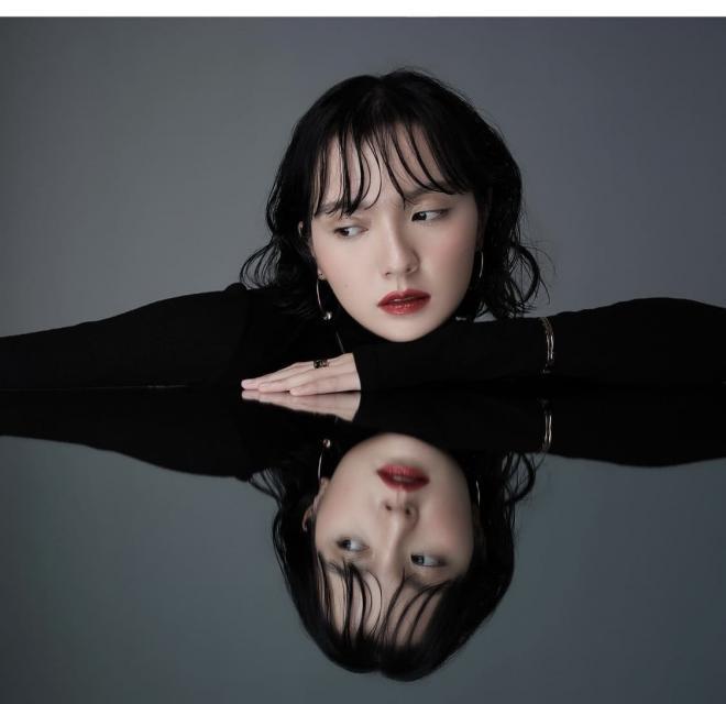 Hải Tú lộ vòng 2 lùm xùm giống như mới sinh chưa lâu-6