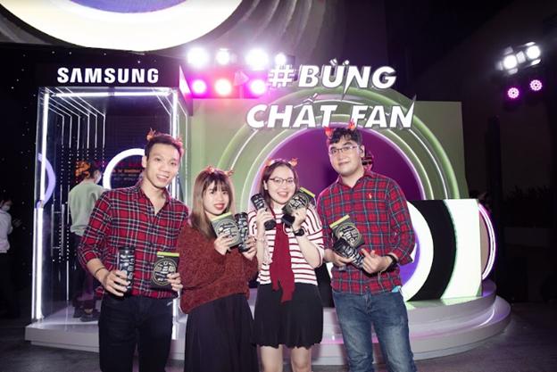 Samsung tưng bừng ‘mix’ nhạc Giáng sinh với lời nhắn từ fan gửi idol-1