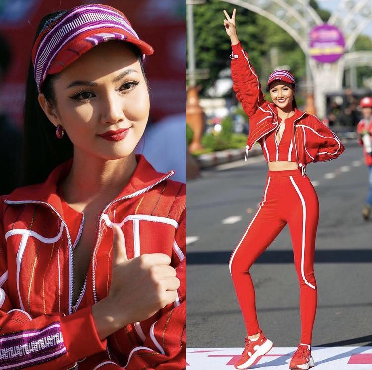 Nàng muốn mix đồ thể thao cool ngầu xuống phố, học ngay H’Hen Niê-5