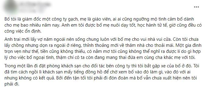 Con gái run lẩy bẩy khi nghe lời độc ác của bố trong phòng làm việc-1