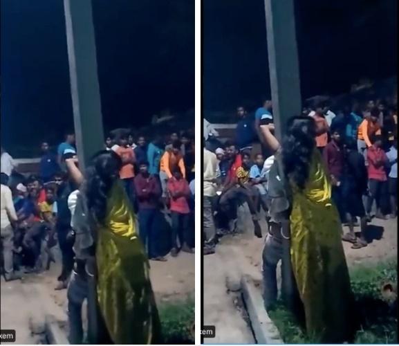 Đang uống trà ở nhà, vợ bị chồng ập vào gào lên bắt quả tang-1