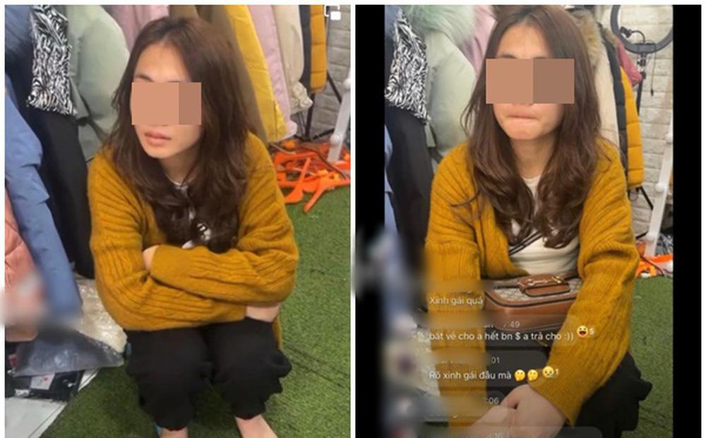 Clip: Bị bắt quả tang ăn trộm, gái xinh thái độ nhơn nhơn sợ gì-1