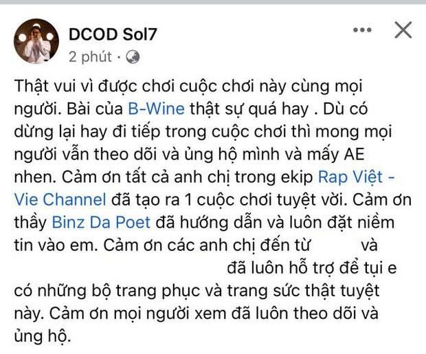 Ứng cử viên quán quân Rap Việt mùa 2 bị loại