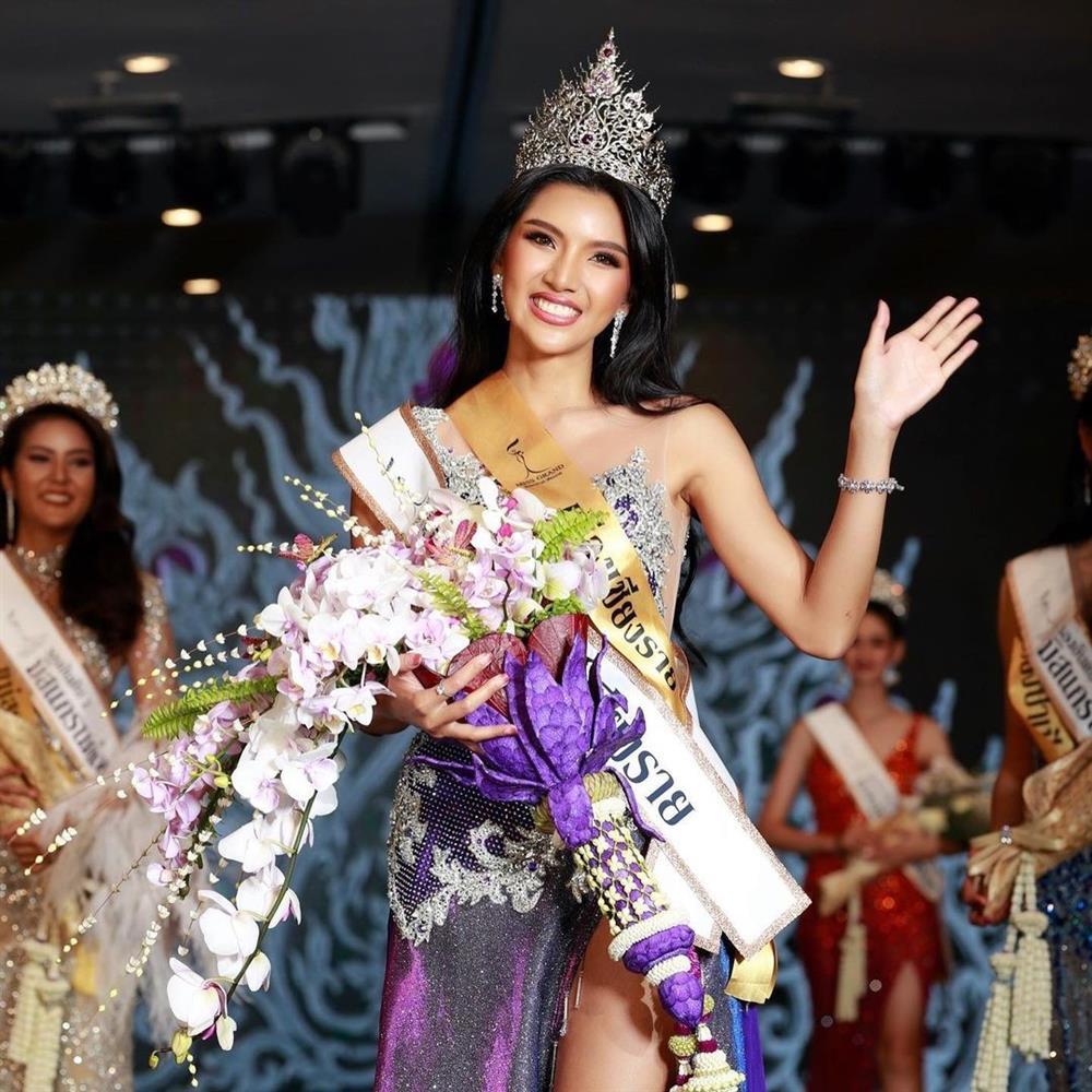 Thùy Tiên há hốc mồm khi Á hậu Thái Lan mặc váy trong suốt-5