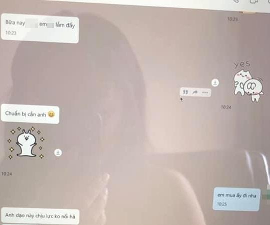 Lộ loạt tin nhắn chat xiếc, mây mưa tay 3 của diễn viên H.N-4