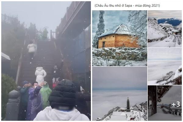 Hàng trăm người lặn lội đến Sapa ngắm tuyết, hóa ra chỉ là cú lừa-7